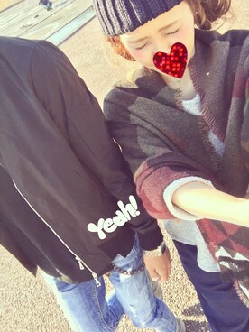 R!naaa*さん（レディース・150cm）の秋コーディネート