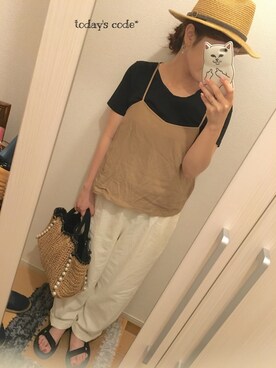 R!naaa*さん(レディース・150cm)の夏コーディネート