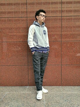 YOSHIさん（メンズ・173cm）の冬コーディネート