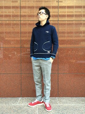 YOSHIさん（メンズ・173cm）の冬コーディネート