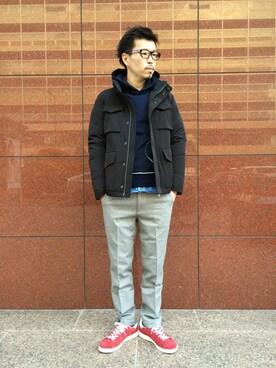 YOSHIさん（メンズ・173cm）の冬コーディネート