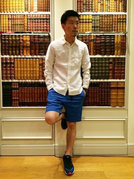 「グラミチ」｜YOSHIさん（メンズ・173cm）の夏コーディネート