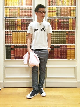 YOSHIさん（メンズ・173cm）の夏コーディネート