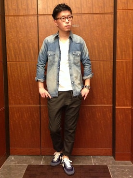 「グラミチ」｜YOSHIさん（メンズ・173cm）の春コーディネート