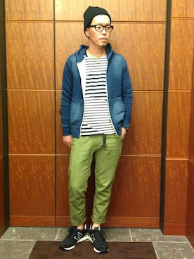 「グラミチ」｜YOSHIさん（メンズ・173cm）の春コーディネート