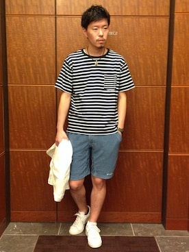 「マリン」｜YOSHIさん（メンズ・173cm）の春コーディネート