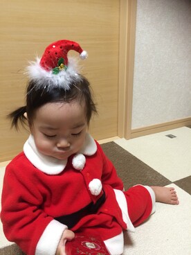 「クリスマスイブイブ」｜hiroさん（キッズ・70cm）の冬コーディネート