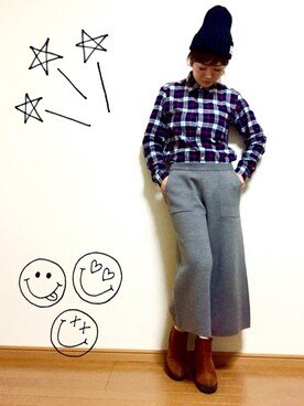 「MORE（モア）のアイテム」を使った、しいさん（レディース・159cm）の秋コーディネート