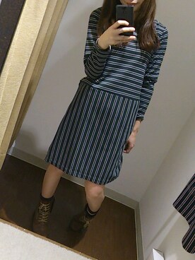 rieさん（レディース・156cm）の秋コーディネート