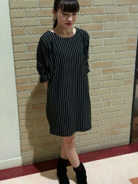 rieさん（レディース・156cm）の秋コーディネート