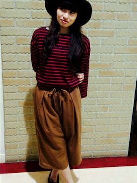 rieさん（レディース・156cm）の秋コーディネート