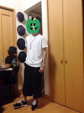 くりのはらたむらまろさん（メンズ・175cm）の春コーディネート