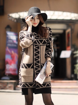 「ノーカラージャケット」｜スタイルオンミさん（レディース・167cm）の秋コーディネート