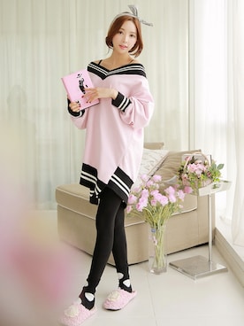 「スウェットワンピース」｜スタイルオンミさん（レディース・167cm）の秋コーディネート