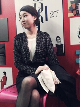 「TIME（タイム）のアイテム」を使った、KSMさん（レディース・158cm）の春コーディネート