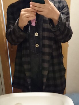 「TAKAHIROMIYASHITATheSoloIst.（タカヒロミヤシタザソロイスト）のアイテム（その他アウター）」を使った、まーさん（メンズ・174cm）の冬コーディネート