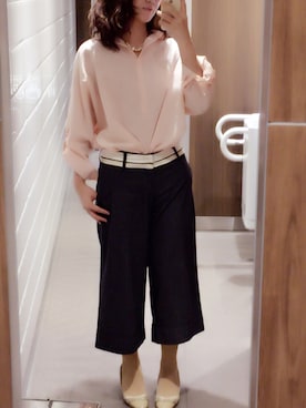 「職場」｜su(民)さん（レディース・160cm）の春コーディネート