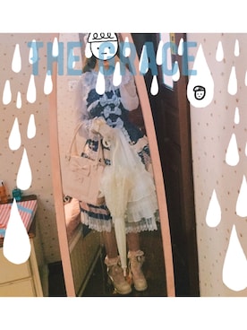 「BABY, THE STARS SHINE BRIGHT」｜「アイテム（バッグ）」を使った、plasticplatesさん（レディース・164cm）の夏コーディネート