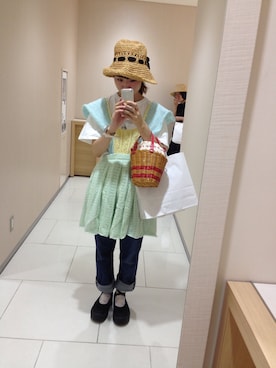 「ニューシャネル」｜カジタニさん（レディース・162cm）の夏コーディネート