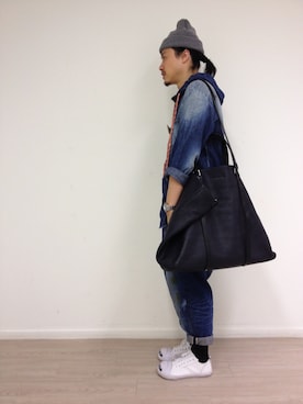 「CoSTUME NATIONAL（コスチュームナショナル）のアイテム」を使った、marukasuさん（メンズ・176cm）の春コーディネート