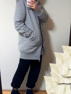 「Simplicite（サンプリシテ）のアイテム（チュニック）」を使った、さはちさん（レディース・160cm）の秋コーディネート