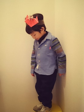 みちるさん（キッズ・100cm）の冬コーディネート