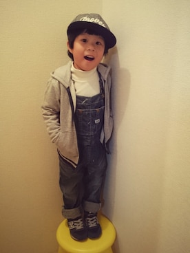 みちるさん（キッズ・100cm）の冬コーディネート