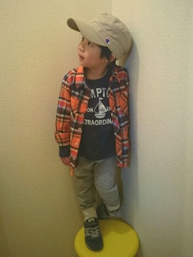 みちるさん（キッズ・100cm）の冬コーディネート