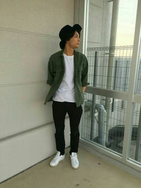 940さん（メンズ・178cm）の春コーディネート