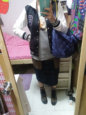 🌸Rubybebe🐶さん（レディース・157cm）の秋コーディネート