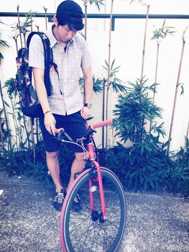 とちけんさん（メンズ・178cm）の春コーディネート