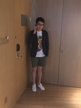 「supermario」｜茶挑kさん（メンズ・175cm）の春コーディネート