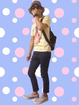 Soknさん（メンズ・168cm）の夏コーディネート