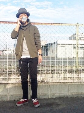 Soknさん（メンズ・168cm）の秋コーディネート