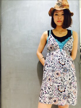 「Josie（ジョジー）のアイテム（ワンピース/ドレス）」を使った、susanさん（レディース・167cm）の春コーディネート