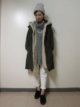 izuminさん（レディース・155cm）の冬コーディネート