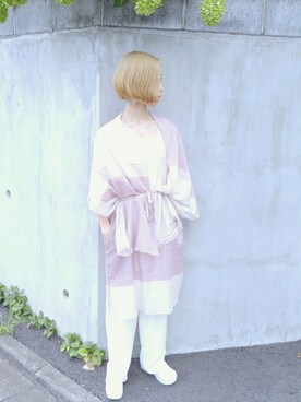 「dansko（ダンスコ）のアイテム（その他シューズ）」を使った、TITTI さん（レディース・161cm）の夏コーディネート