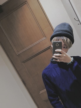 Harrison WH Chanさん（メンズ・174cm）の春コーディネート