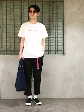 HIROKI KUBOさん(メンズ・178cm)の夏コーディネート