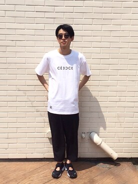 「Sourcream」｜HIROKI KUBOさん（メンズ・178cm）の夏コーディネート