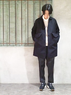 「Sourcream」｜HIROKI KUBOさん（メンズ・178cm）の秋コーディネート