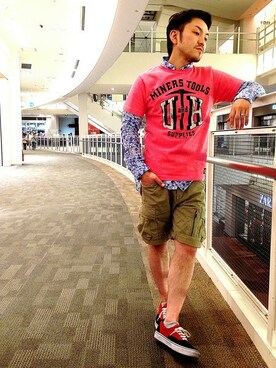 Y.ushiyamaさん（メンズ・165cm）の春コーディネート