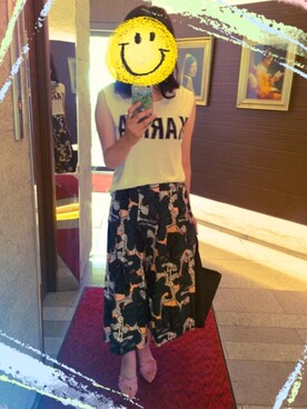 「ZADIG&VOLTAIRE」｜ユカコさん（レディース・163cm）の夏コーディネート