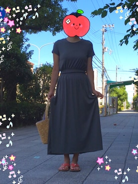 「FROMFIRST musee（フロムファーストミュゼ）のアイテム（ワンピース/ドレス）」を使った、ユカコさん（レディース・163cm）の夏コーディネート