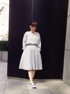 「haco!（ハコ）のアイテム（ルームウェア）」を使った、MAKORIさん（レディース・158cm）の秋コーディネート