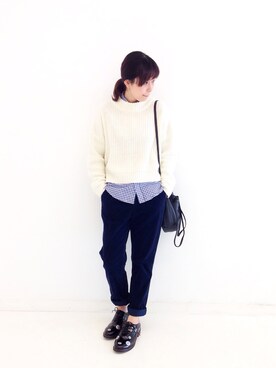 MAKORIさん（レディース・158cm）の冬コーディネート