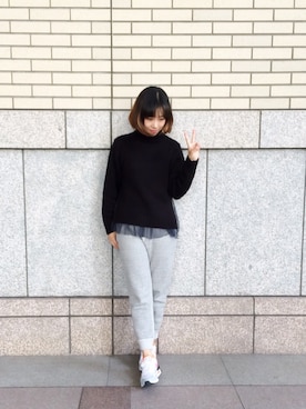 「haco!（ハコ）のアイテム」を使った、MAKORIさん（レディース・158cm）の秋コーディネート