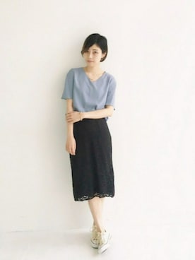 MAKORIさん(レディース・159cm)の春コーディネート