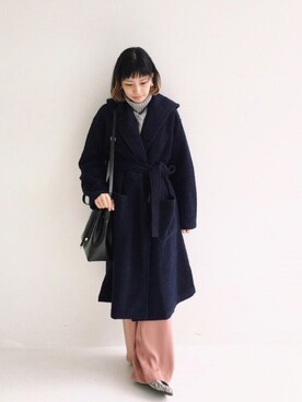 「haco!（ハコ）のアイテム（その他アウター）」を使った、MAKORIさん（レディース・159cm）の秋コーディネート