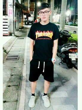 陳柏叡さん(メンズ・172cm)の夏コーディネート